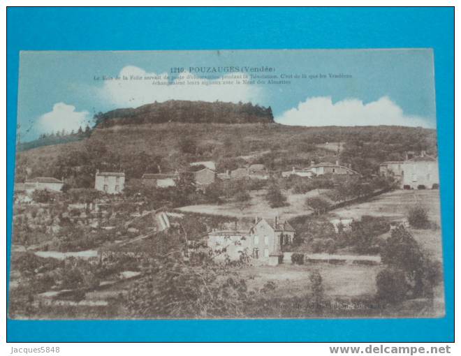 85) Pouzauges - N° 1210 - Vue Générale  -  Tres Belle Carte - Pouzauges