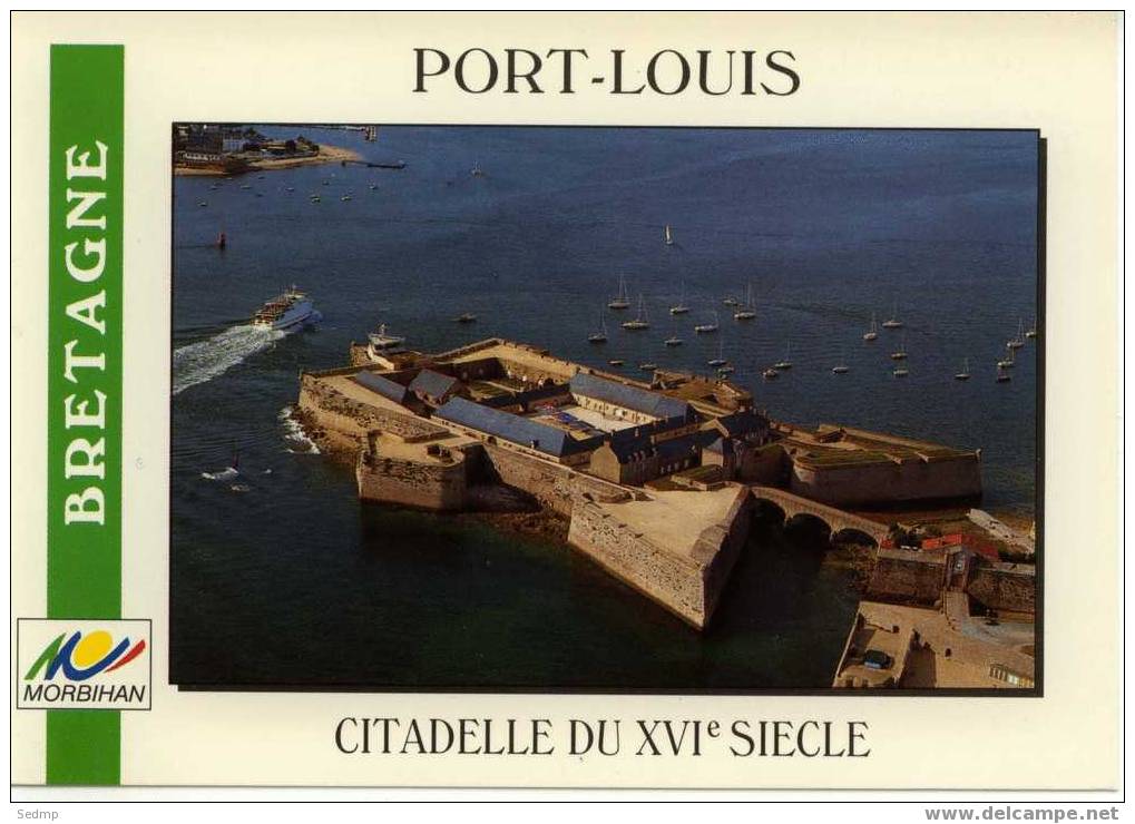 4064 - Couleurs De Bretagne. Port Louis. La Citadelle....... Jack. - Port Louis