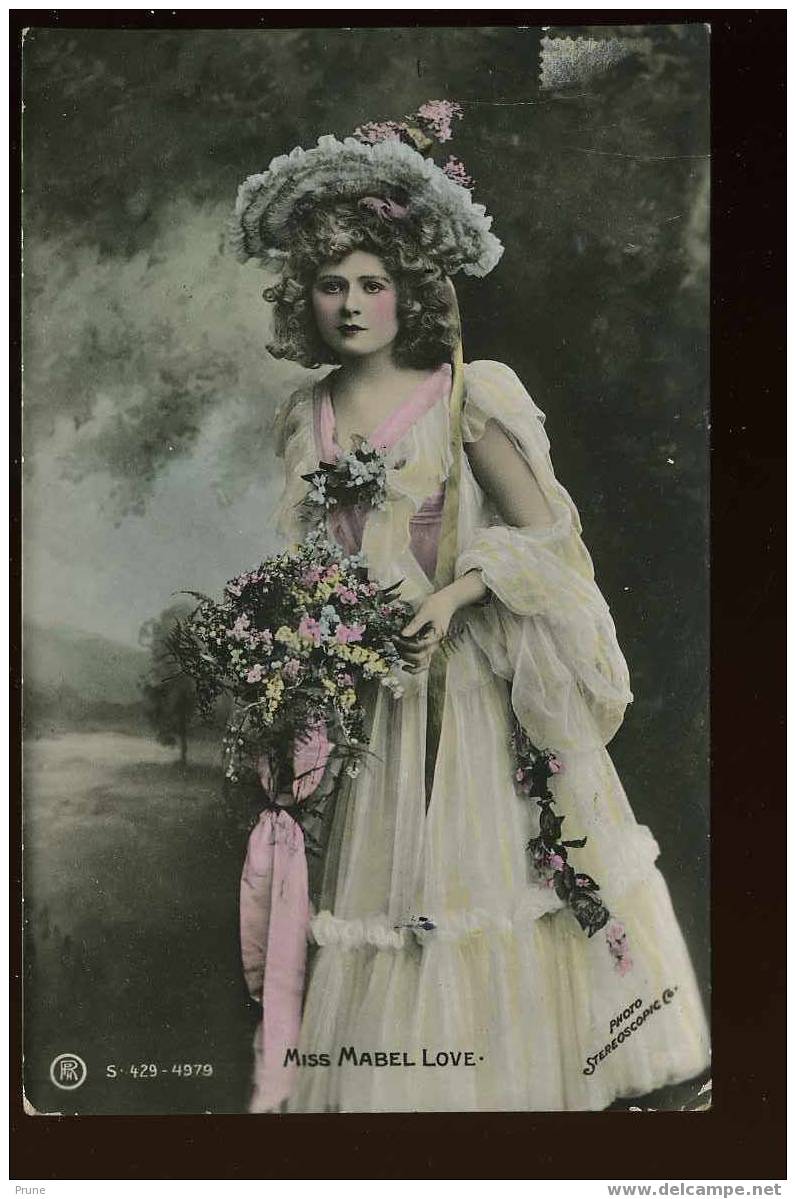 Spectacle >  Artistes - Début De Siècle (1900) - Miss Mabel Love - Artistes