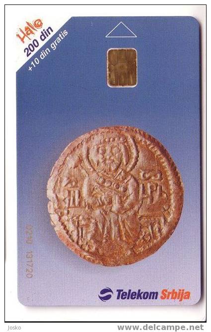 Archaeology - Serbia Ex Yugoslavia Old Chip Card * Archéologie Archäologie Archeologia Arqueología - Yougoslavie