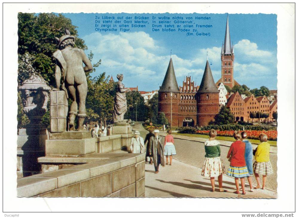 LUBECK MERKUR UND HOLSTENTOR - Luebeck