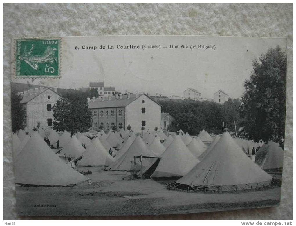 23 CAMP DE LA COURTINE VUE 2 EME BRIGADE - La Courtine