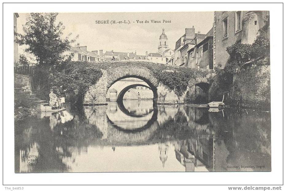 Segré  Vue Du Vieux Pont - Segre