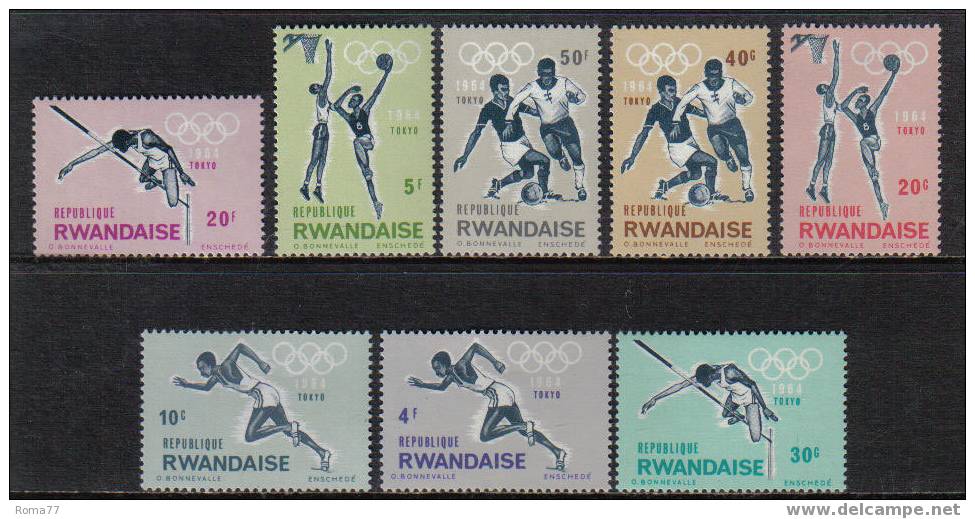 E90 - RWANDA ,  N. 76/83  *** - Ungebraucht