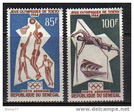 E132 - SENEGAL , PA N. 43/44  *** - Estate 1964: Tokio