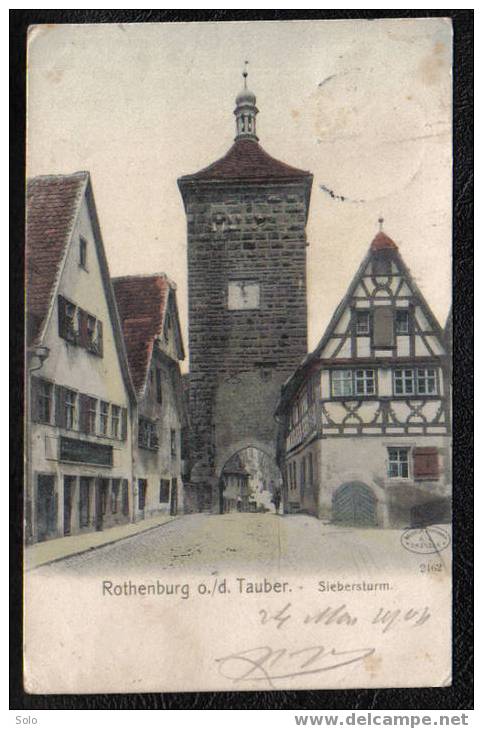 ROTHENBURG O./ D; Tauber - Rothenburg O. D. Tauber