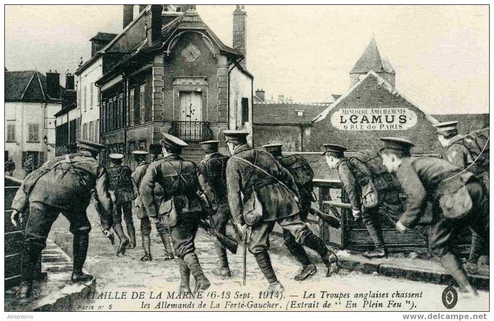 CPA 77: La FERTE GAUCHER  Illustration De Bataille En Sept 1914 - La Ferte Gaucher