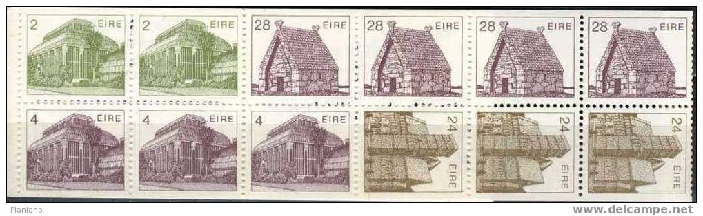 PIA - IRL - 1985 - Architecture Irlandaise à Travers Les Ages  - (Yv C 571a - I) - Carnets