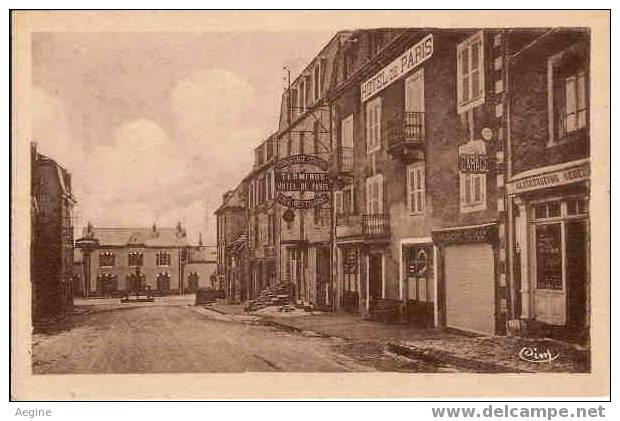 Ref No 1940- Eyguerande-merlines  - Avenue De La Gare - Bon Etat - Eygurande