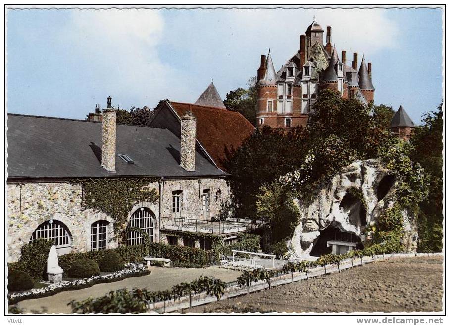 Montmort : La Grotte Et Le Château (non Circulée) - Montmort Lucy