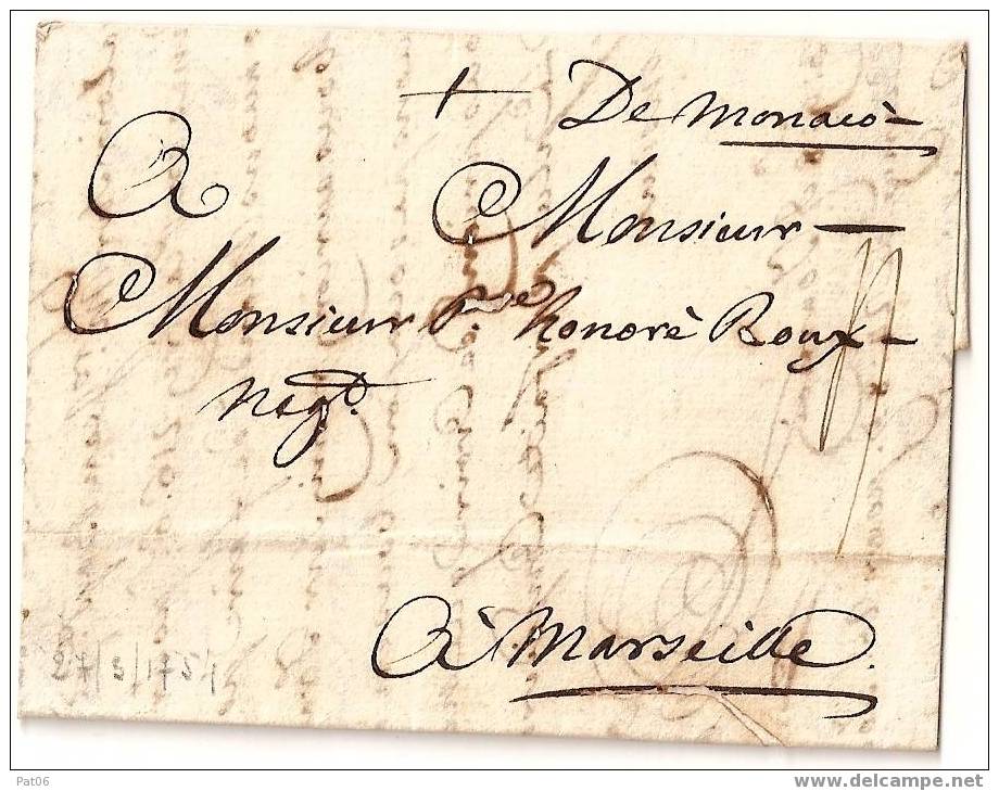 MONACO PRINCIPAUTE INDEPENDANTE - Postmarks