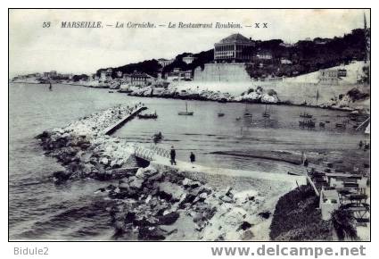 La Corniche   -Le Restaurant Roubion - Endoume, Roucas, Corniche, Plages