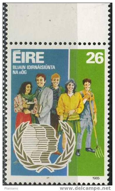 PIA - IRL - 1985 - Année Internationale De La Jeunesse - (Yv 578-79) - Unused Stamps