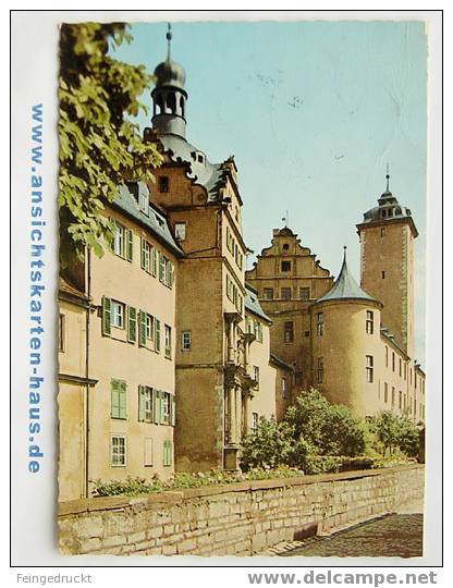 D 3761 - Bad Mergentheim, Schloss - CAk, 1960 Gelaufen - Bad Mergentheim