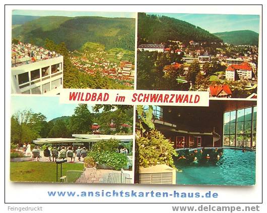 D 3765 - Wildbad Im Schwarzwald - Color MBk, 1984 Gelaufen - Hochschwarzwald
