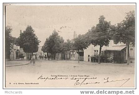 CPA 51 SAINTE MENEHOULD - Avenue Victor Hugo - Sainte-Menehould