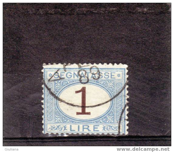 Italia Regno - N. ST11 Used (Sassone)  1870  Segnatasse - Taxe