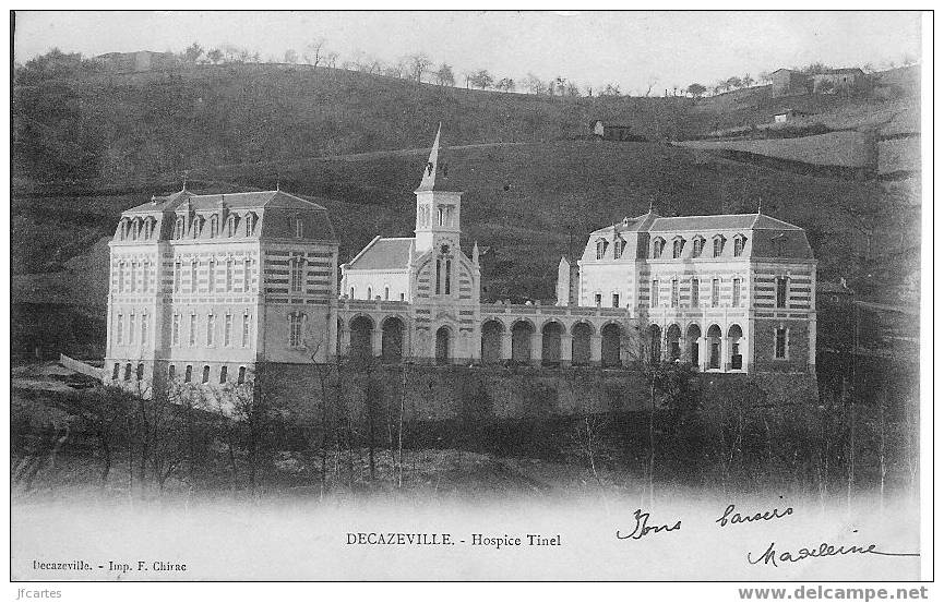 12 - DECAZEVILLE - Hospice Tinel - Decazeville