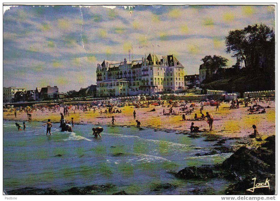 Carte Postale Animée De Saint Lunaire - La Plage - Saint-Lunaire