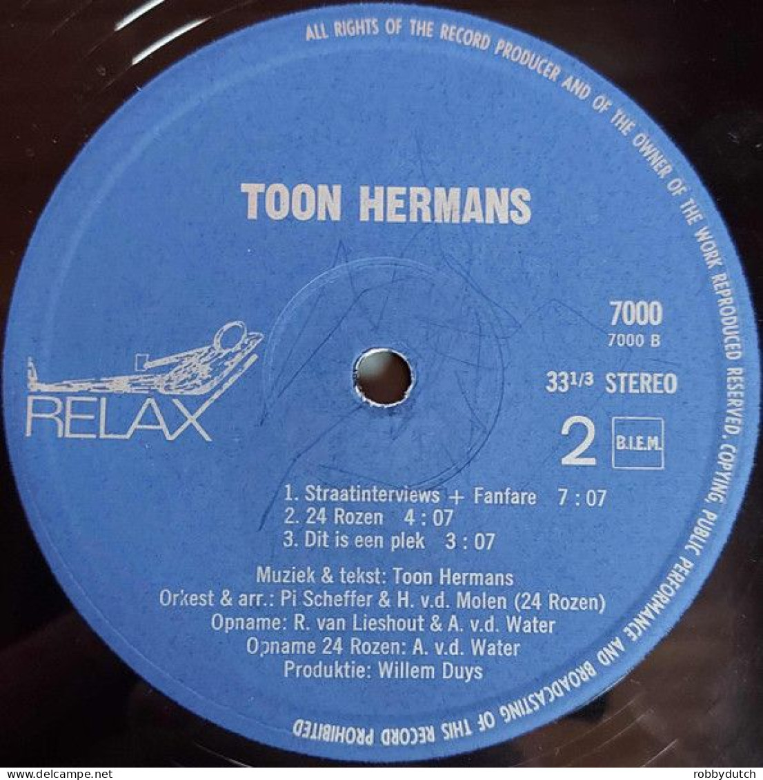 * LP * TOON HERMANS '68 (1ste Stereo-plaat Van Toon) - Humor, Cabaret