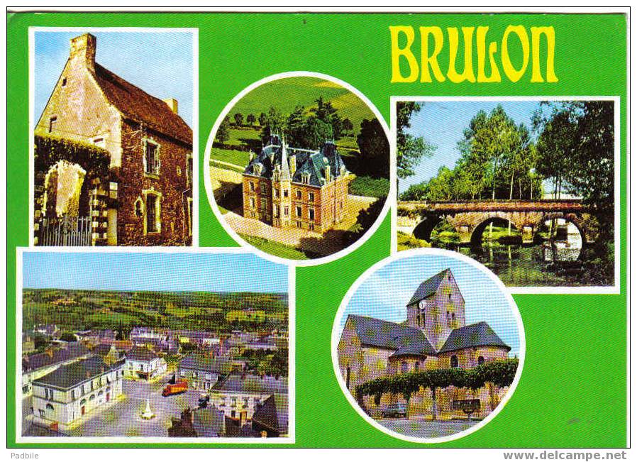 Carte Postale  Brulon - Brulon