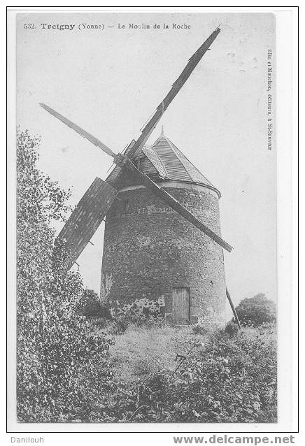89 // YONNE / TREIGNY / Le Moulin De La Roche / N°532 Blin Et Mouchon édit / - Treigny