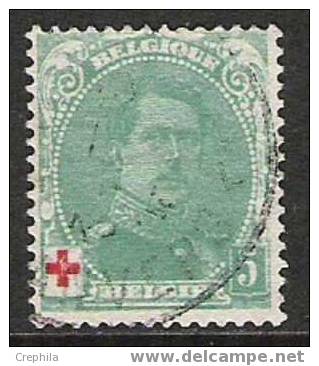 Belgique - 1914 - COB 129 - Oblit. - 1914-1915 Red Cross