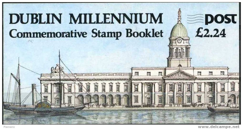 PIA - IRL - 1988 - Millenaire De Dublin   - (Yv  C 645) - Postzegelboekjes