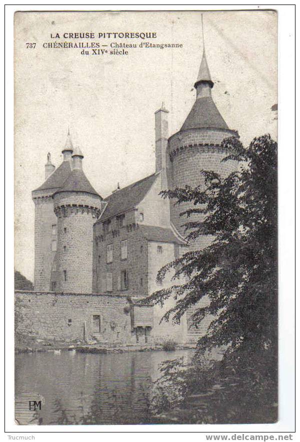 9021 - CHENERAILLES - Château D' Etangsanne Du XIVè Siècle - Chenerailles