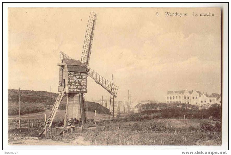 8142 - Wenduyne - Le Moulin - Wenduine