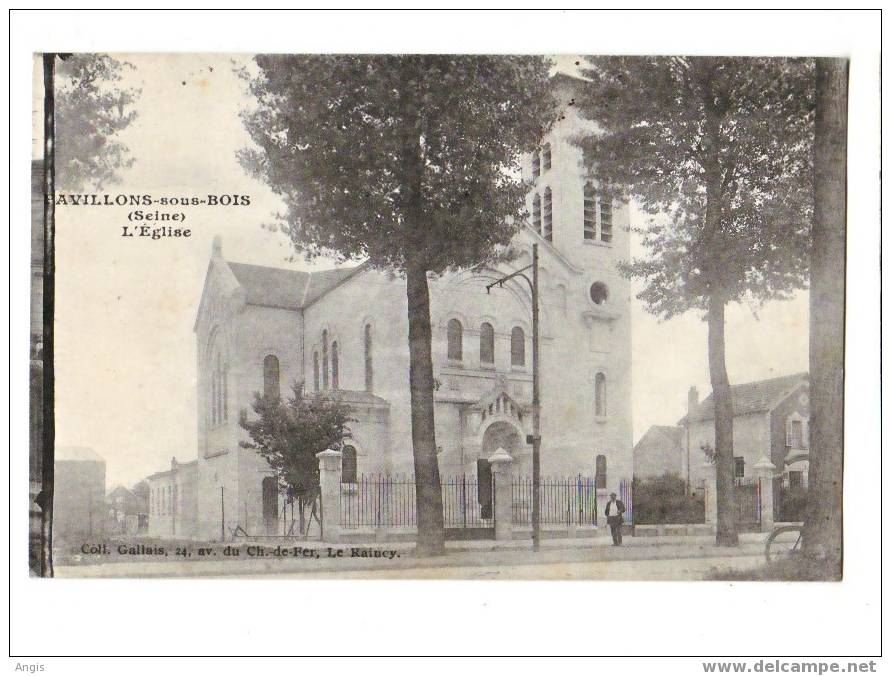 CPA--93-----Les Pavillons-sous-Bois ----EGLISE - Les Pavillons Sous Bois