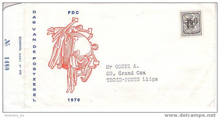 FDC PO791 - Typo Precancels 1951-80 (Figure On Lion)