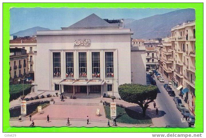 BÔNE, ALGÉRIE - LE THÉATRE - ANIMÉE - GALA DES MÉDAILLES MILITAIRES EN 1959 - - Annaba (Bône)