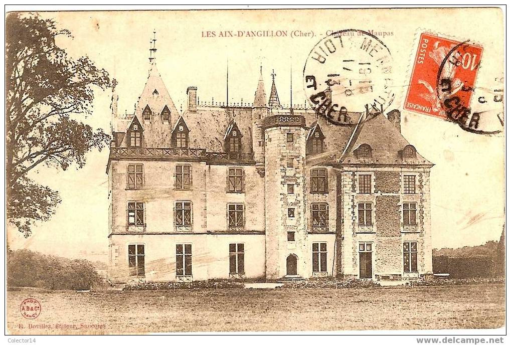 Les Aix-D'Angillonchateau De Maupas - Les Aix-d'Angillon