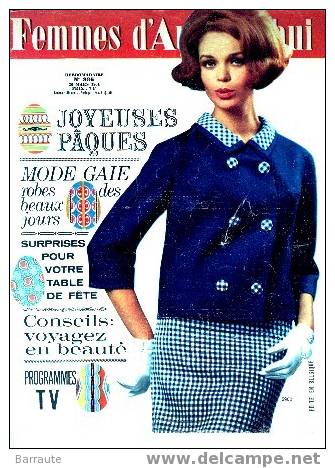 FEMMES D´AUJOURD´HUI N° 986 26/03/1964 - Fashion
