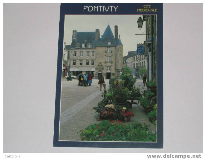 (140) -1- Carte Postale Sur Pontivy Cité Médiévale - Pontivy