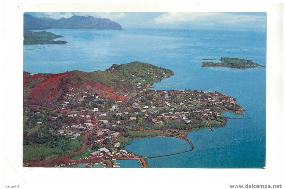 AMERIQUE HAWAI  AERIAL VIEW OF KANEOHE PENINSULA - Otros & Sin Clasificación