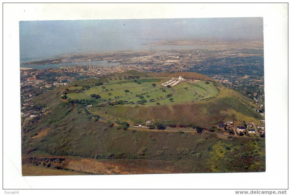 HAWAI  AERIAL VIEW OF NATIONAL MEMORIAL CEMETERY - Altri & Non Classificati