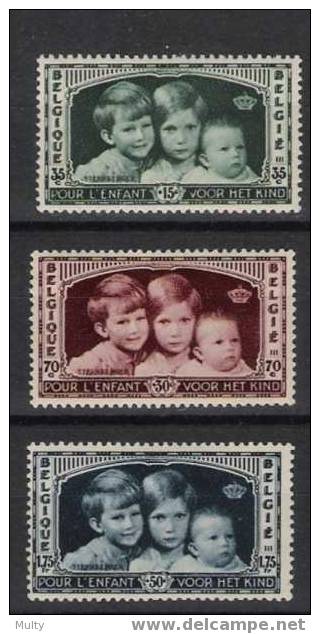 Belgie OCB 404 / 406 (*) - Unused Stamps