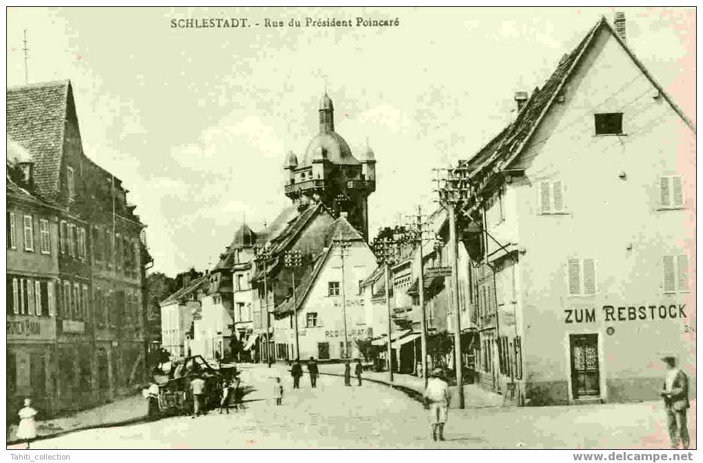 SCHLESTADT - Rue Du Président Poincaré - Selestat