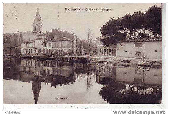 MARTIGUES QUAI DE LA BORDIGUES - Martigues