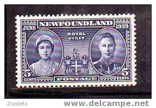 737 New Foundland: June 39 Royal Visit Y224 - 1908-1947