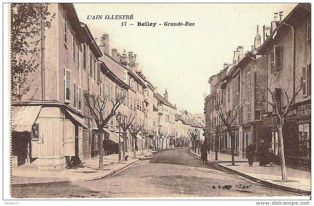 Cpa BELLEY Grande Rue - Belley