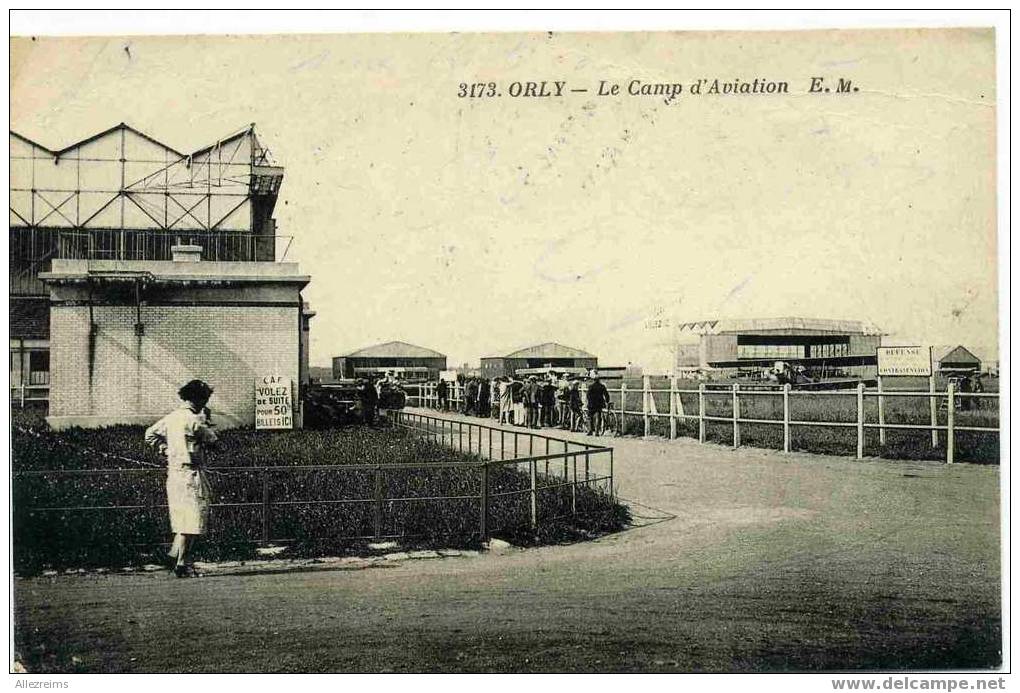 CPA 94 : ORLY  Le Camp D'aviation  A VOIR - Orly