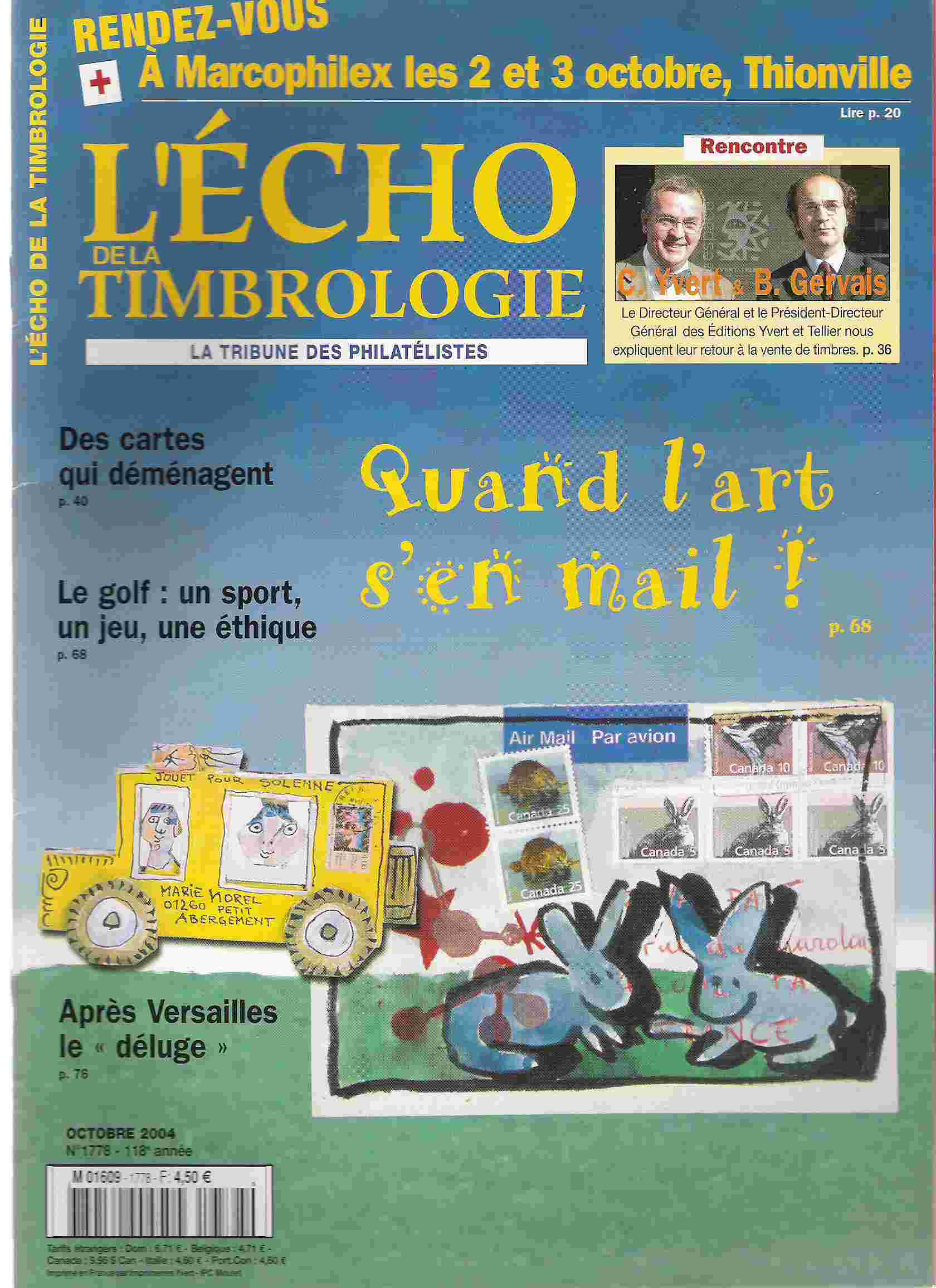 Echo De La Timbrologie 10 / 2004 état Neuf ** - Frans (vanaf 1941)