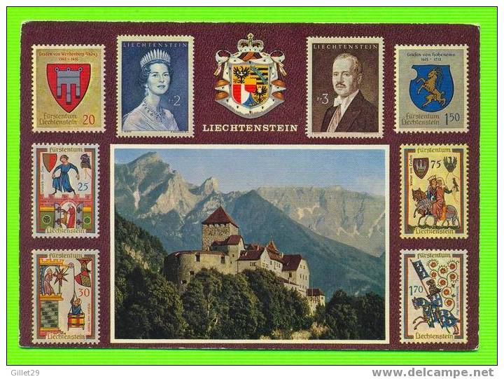 LIECHTENSTEIN - PRINCIPAUTÉ - CIRCULÉE - HUBERT GASSNER - TIMBRES REPRÉSENTATIONS - - Liechtenstein