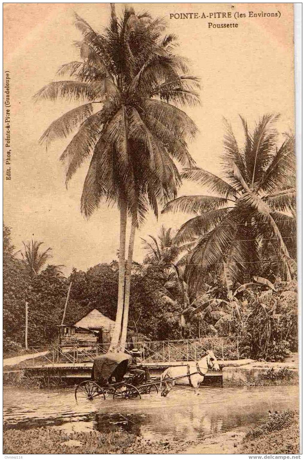 GUADELOUPE PàP  Poussette  Superbe Plan - Pointe A Pitre