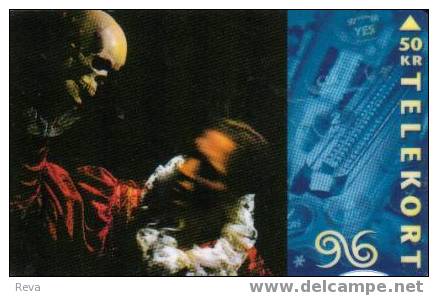 DENMARK  50 KR   HAMLET  THEATRE    MAGNETIC  SPECIAL PRICE !!! - Denmark