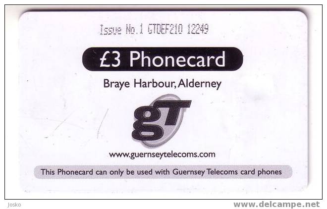 BRAYE HARBOUR - ALDERNEY ( Guernsey ) * Guernsey Telecoms - [ 7] Jersey Und Guernsey