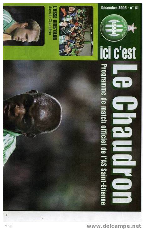 ICI C'EST LE CHAUDRON N°41 ASSE/LORIENT - Habillement, Souvenirs & Autres